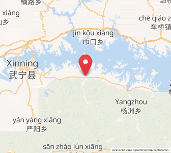 Map of Luoping, Jiangxi