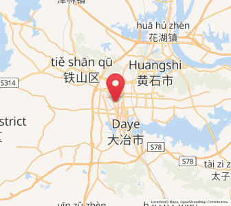 Map of Luoqiao, Hubei