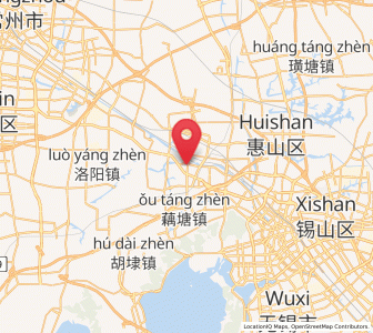 Map of Luoshe, Jiangsu