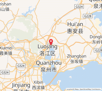 Map of Luoyang, Fujian