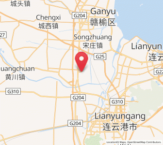 Map of Luoyang, Jiangsu