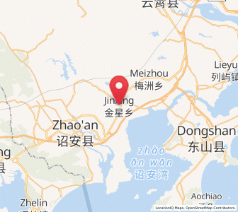 Map of Lushikeng, Fujian