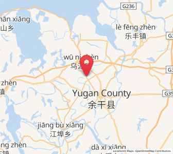 Map of Lusigang, Jiangxi