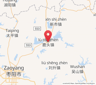 Map of Lutou, Hubei