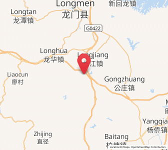 Map of Luxi, Guangdong