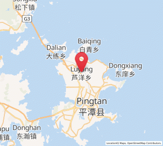 Map of Luyang, Fujian