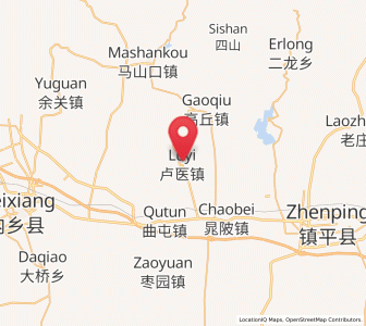 Map of Luyi, Henan
