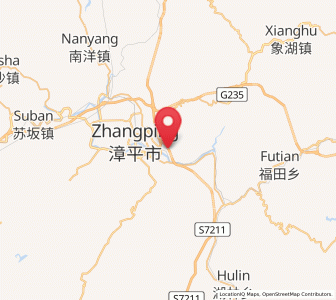Map of Luzhi, Fujian