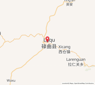 Map of Ma’ai, Gansu