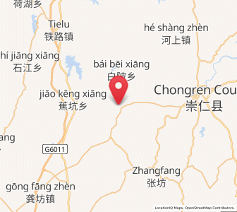 Map of Ma’an, Jiangxi