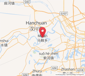 Map of Ma’an, Hubei