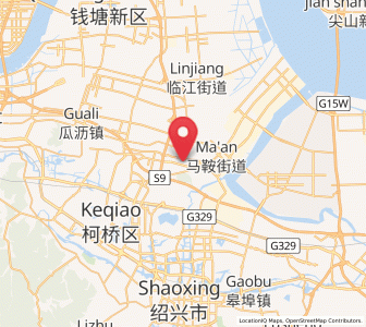 Map of Ma’an, Zhejiang