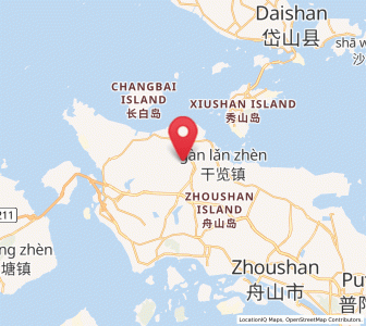 Map of Ma’ao, Zhejiang