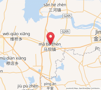 Map of Maba, Jiangsu