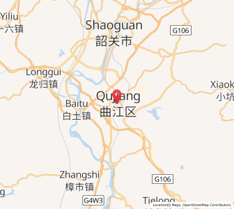 Map of Maba, Guangdong