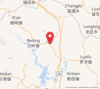 Map of Mabugang, Guangdong