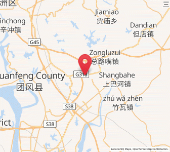 Map of Macaomiao, Hubei