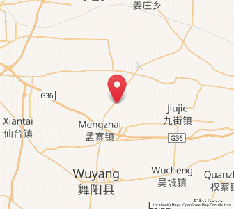 Map of Macun, Henan