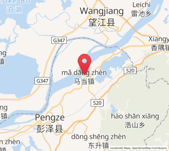 Map of Madang, Jiangxi
