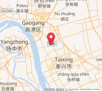 Map of Madian, Jiangsu