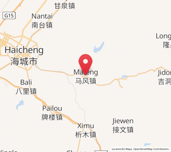 Map of Mafeng, Liaoning