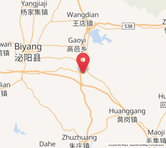 Map of Magutian, Henan