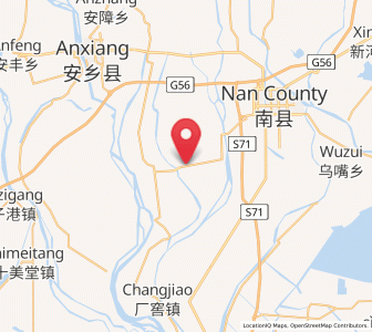 Map of Mahekou, Hunan