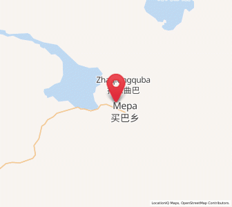 Map of Maiba, Tibet
