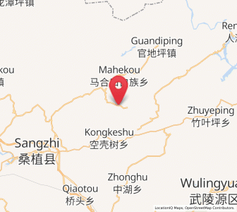 Map of Maidiping, Hunan