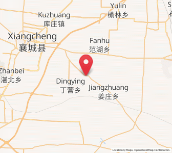 Map of Mailing, Henan