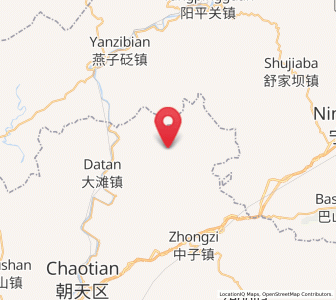 Map of Majiaba, Sichuan