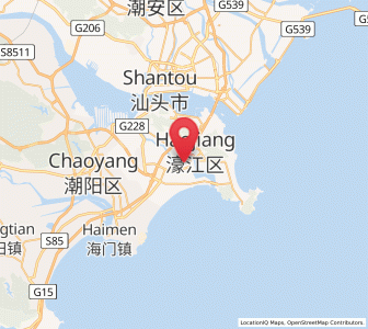 Map of Majiao, Guangdong