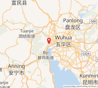 Map of Majie, Yunnan