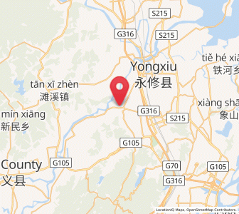 Map of Makou, Jiangxi