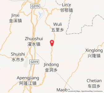Map of Mala, Chongqing
