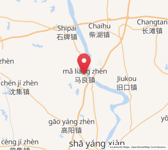 Map of Maliang, Hubei