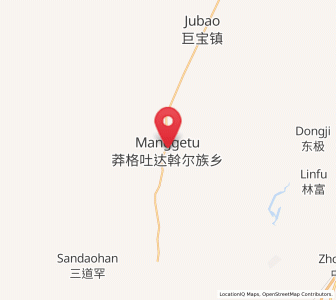 Map of Manggetu Dawo’er Zu, Heilongjiang