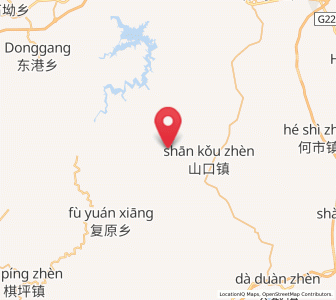 Map of Manjiang, Jiangxi