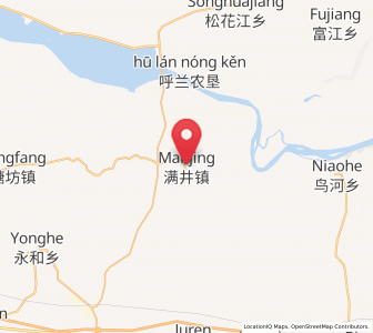 Map of Manjing, Heilongjiang
