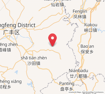 Map of Maocun, Jiangxi