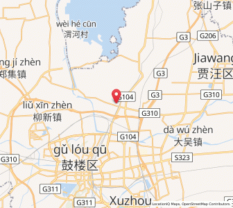 Map of Maocun, Jiangsu