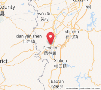 Map of Maofan, Zhejiang