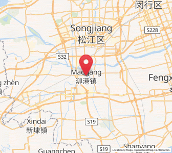 Map of Maogang, Shanghai