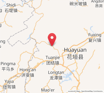 Map of Maogou, Hunan
