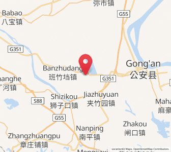 Map of Maojiagang, Hubei