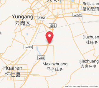 Map of Maojiazao, Shanxi