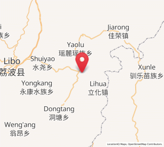 Map of Maolan, Guizhou