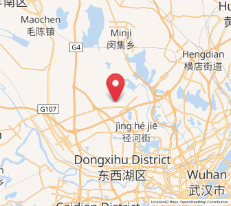 Map of Maomiaoji, Hubei