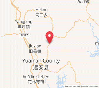 Map of Maopingchang, Hubei