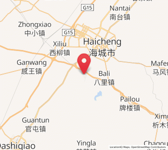 Map of Maoqi, Liaoning